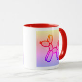 Mug Bouge de chien de ballon (Devant droit)
