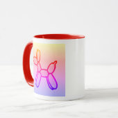 Mug Bouge de chien de ballon (Devant gauche)