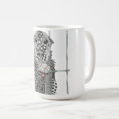 Mug Bouge de chien de refuge pour animaux (Devant droit)