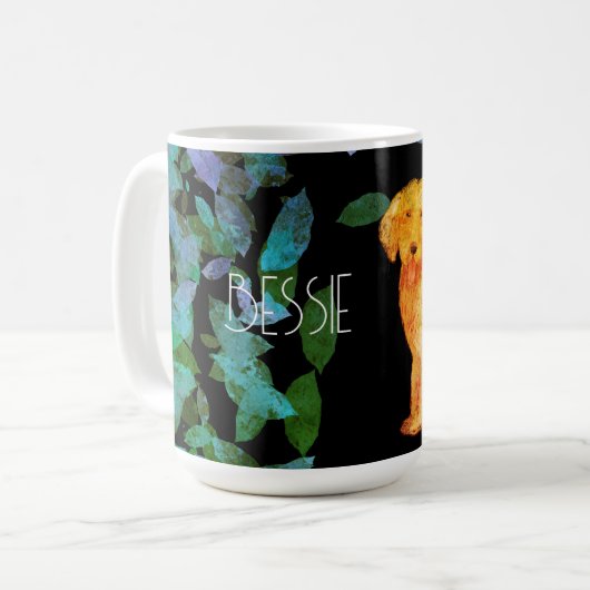 Mug Bouge de doodle d'or (Devant gauche)