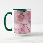 Mug Bouge de la Fête des mères de Cherry Blossom (Gauche)