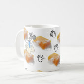 Mug Bouge de lavage de mains au savon (Devant gauche)