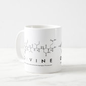 Mug Bouge de nom de peptide divin (Devant gauche)