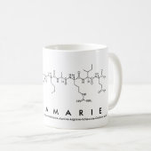 Mug Bouge de nom du peptide Annamarie (Devant droit)
