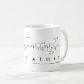 Mug Bouge de nom du peptide Athène (Devant droit)