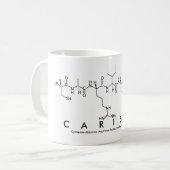 Mug Bouge de nom du peptide Carissa (Devant gauche)