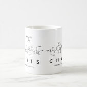 Mug Bouge de nom du peptide charis (Centre)