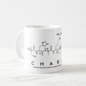 Mug Bouge de nom du peptide Charley (Devant gauche)