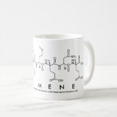 Mug Bouge de nom du peptide chimène (Devant droit)