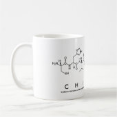 Mug Bouge de nom du peptide chimène (Gauche)