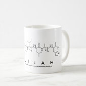 Mug Bouge de nom du peptide Dalilah (Devant droit)