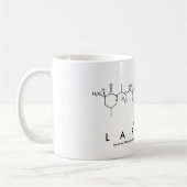 Mug Bouge de nom du peptide Larissa (Gauche)