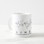 Mug Bouge de nom du peptide Lindell (Devant gauche)