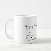 Mug Bouge de nom du peptide Raphaela (Gauche)