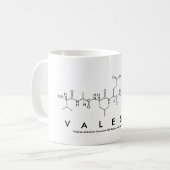 Mug Bouge de nom du peptide Valeska (Devant gauche)