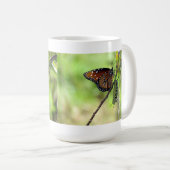 Mug Bouge de papillon Queen et monarque Caterpillar (Devant droit)