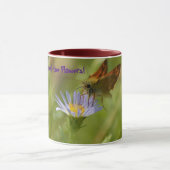 Mug Bouge de papillons, prendre le temps d'sentir les  (Centre)