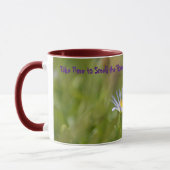 Mug Bouge de papillons, prendre le temps d'sentir les  (Gauche)