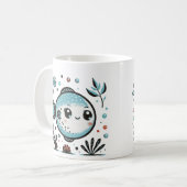 Mug Bouge de poisson souriant (Devant gauche)