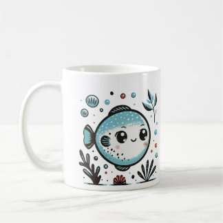 Mug Bouge de poisson souriant