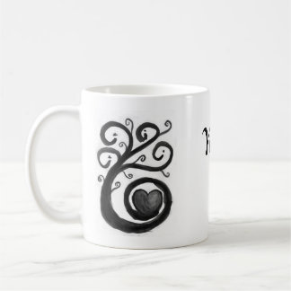 Mug Bouge D'Encre Coeur Curly Avec Personnalisation