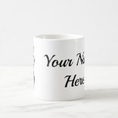 Mug Bouge D'Encre Coeur Curly Avec Personnalisation (Centre)