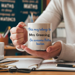 Mug Bouge pour enseignants, Cadeau pour enseignant ou