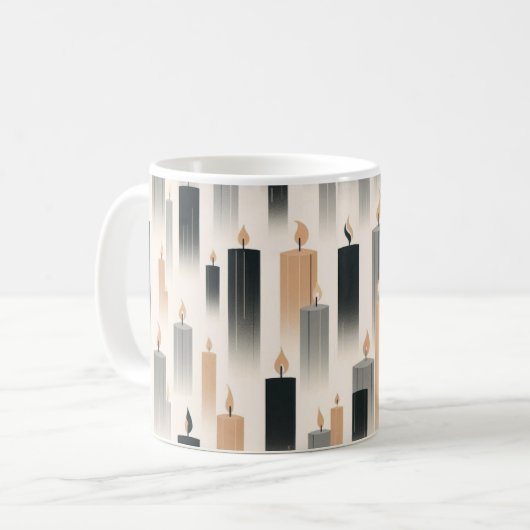 Mug Bougie confortable (Devant gauche)