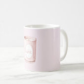 Mug Bougie d'amour rose (Devant droit)
