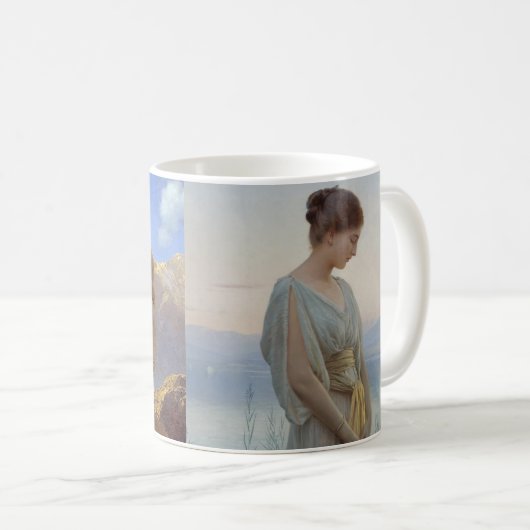 MUG BOUGIE DE CAFÉ À L'ART GÈNE (Devant droit)