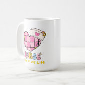 MUG BOUGIE DE CAFÉ INFIRMIÈRE (Devant gauche)