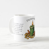 Mug Bougie de Chant de Prospérité & Sortilège d'Argent (Devant gauche)