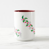 MUG BOUGIE DE DESSIN FLORAL (Centre)