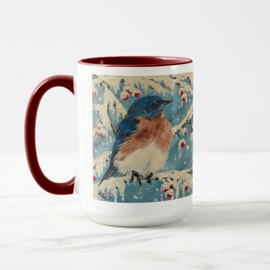 Mug Bougie de myrtille des neiges (Gauche)