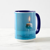 Mug Bougie flottante élégante (Devant droit)