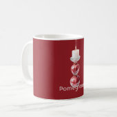 Mug Bougie Fruit de Grenade (Devant gauche)