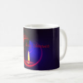Mug Bougie Joyeux Noël (Devant droit)