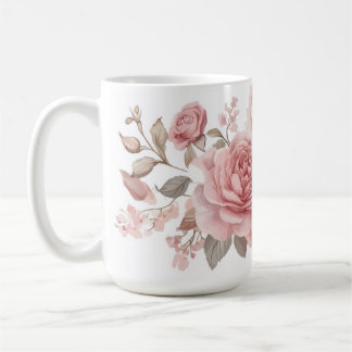 Mug Bougie parfumée élégante botanique