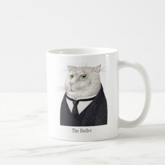 Mug BOUGIER blanc CAT + texte (Droite)