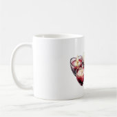 Mug Bougies Cœur Rouge (Gauche)