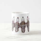 Mug Bougies d'allumage de moteur (Centre)