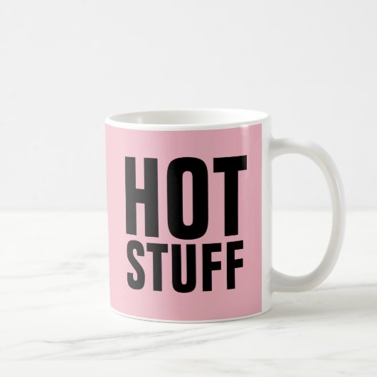 Mug BOUGIES DE CAFÉ CHAUD (Romantic Funny) (Droite)
