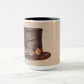 MUG BOUGIES DE CAFÉ EN HAUT DU HAT (Centre)