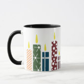 Mug Bougies de Noël (Gauche)