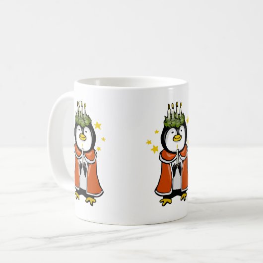 Mug Bougies de vacances Penguin (Devant gauche)