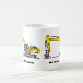 Mug Bougs D'Excavateur, Bouchons De Construction, Tran (Centre)