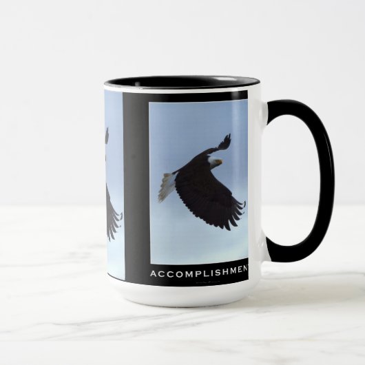 Mug Bougs Motivationnels de l'aigle à tête volante (Droite)