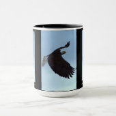 Mug Bougs Motivationnels de l'aigle à tête volante (Centre)