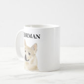 Mug Bouhund norvégien personnalisé (Devant gauche)