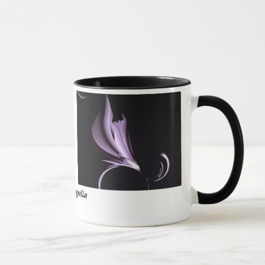 Mug Bouillie de café Abstraite Magnolia (Droite)